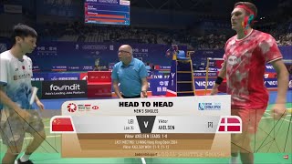 Lei Lan Xi CHN vs Viktor Axelsen DEN 2  China Open 2024 Badminton  R32 [upl. by Bryon]