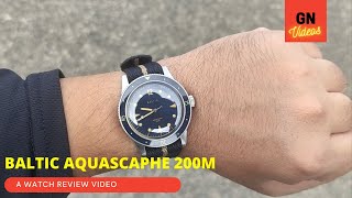 Baltic Aquascaphe  Highly Rated But I Think It Is Overrated A Watch Review [upl. by Lyrac724]