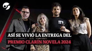 Así se vivió la entrega del PREMIO CLARÍN NOVELA 2024  Roberto Chuit Roganovich es el ganador [upl. by Anirtruc]