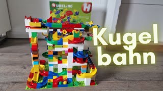 Kugelbahn  Hubelino kompatibel mit Lego Duplo  Spaß für Kinder  Klemmbausteine [upl. by Valley]