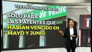 Vuelve la VTV obligatoria en la Provincia de Buenos Aires [upl. by Muscolo441]