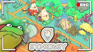 SYNERGY A Seussical MoebiusInspired Survival City Builder [upl. by Conroy]