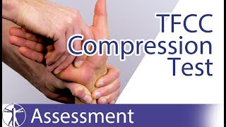 TFCC Compression Test  Triangular Fibrocartilage Complex Lesions [upl. by Rauscher]