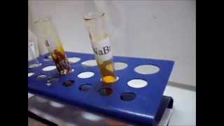 Reaction of sodium halides on sulphuric acid [upl. by Aisatsanna]