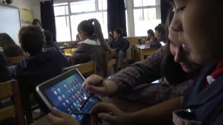 Santillanacompartir y Samsung School en British Royal School [upl. by Viddah]