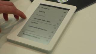 txtr Reader Demonstration at the Frankfurt Book Fair [upl. by Ainivad21]