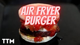 EASY Air Fryer Burger [upl. by Rett]