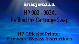 HP 902 and 902XL Ink Cartridge Swap Procedure – HP OfficeJet amp OfficeJet Pro Printers [upl. by Garey]