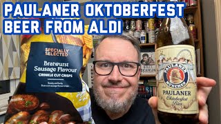 Paulaner Oktoberfest Beer from Aldi [upl. by Yelad]