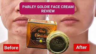 Parley Goldie Face Cream Review  Side Effects Benefits Fake amp Original Before amp After Use [upl. by Acireit]