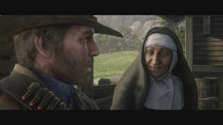 Arthur Tells Sister Hes Sick  Red Dead Redemption 2 Chapter 6 [upl. by Hatnamas]