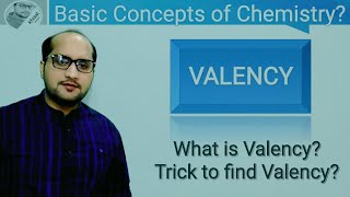 Valency  What is Valency Trick to find Valency  Basic Concepts of Chemistry by Afzaal Chemist [upl. by Anirtap]