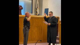 Jess McMullen sworn in as Chief Deputy of Fayette County Sheriff’s Department [upl. by Adur]