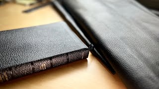 FINALLY A New Leather Stock That Replicates Old Vintage Bibles [upl. by Ogawa900]