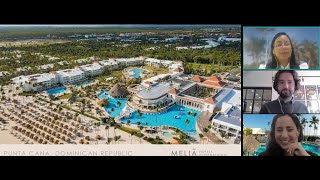 Travel Webcast  Discover Meliá’s Paradise in Punta Cana 10172024 [upl. by Zorine766]