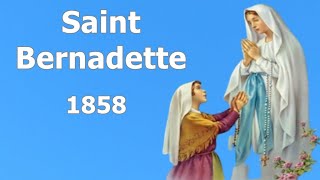 France 1858  Saint Bernadette of Lourdes Original Song [upl. by Ert]