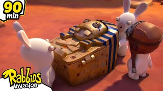 Der Fluch des Rabbidkhamon  Rabbids Invasion der Rabbids 🐰  Cartoon für Kinder [upl. by Bolitho]