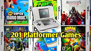 Best 201 Platformer Games for Nintendo DS [upl. by Dombrowski]