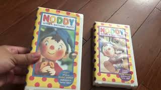 Noddy Gives a Birthday Party 1998 VHS and Noddy Makes a New Friend 1998 VHS [upl. by Nerot607]