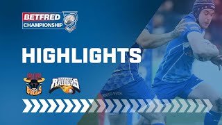 Highlights  Bradford Bulls v Barrow Raiders [upl. by Ellirpa]