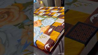 Purani bed sheets se double bed k gaddo k liye cover shorts reuse sewing cover diy craft [upl. by Atsirak]