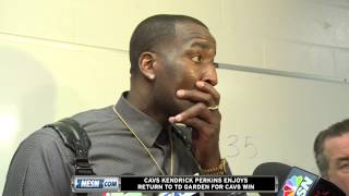 Kendrick Perkins Enjoyed Physical Series Against Former Team [upl. by Holman]