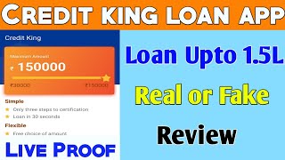 Credit king loan appCredit King loan app review [upl. by Salba]