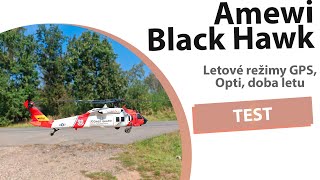 UH60 Black Hawk test GPS a Opti doba letu [upl. by Aicila]