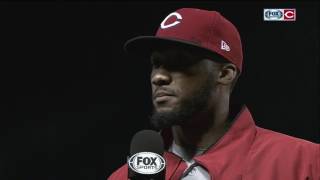 Amir Garrett on dominating in first career start [upl. by Pilloff]