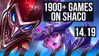 SHACO vs SYNDRA MID  1900 games  EUW Diamond  1419 [upl. by Ahsatan]