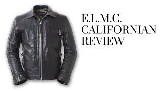 Eastman ELMC Californian Leather Jacket Review [upl. by Naujik]