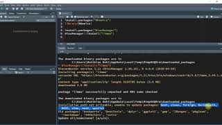 Installation von RBioconductor Paketen [upl. by Eenahpets]