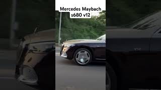 MERCEDES MAYBACH S680 V12 🏎🏎 cars mercedes maybach india video [upl. by Brendis]