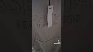 Fear Of God Essentials Hoodie review [upl. by Rambert]