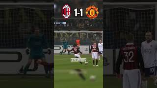 AC MILAN 🇮🇹Vs 🏴󠁧󠁢󠁥󠁮󠁧󠁿 MAN UNITED  UCL R16 0910  VAN DER SAR ROONEY NANI  RONALDINHO GAUCHO 💀 [upl. by Iznik]