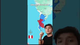 Cuántos países cabrían en Argentina mapa argentina geografia banderas peru colombia flag [upl. by Ahteral]