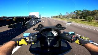 Suzuki Burgman Executive 650 120 Mile Highway Ride My Thoughts 20132018 Models [upl. by Yssirc]