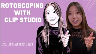 Rotoscoping on Clip Studio Paint  Animation for Beginners [upl. by Chloris]