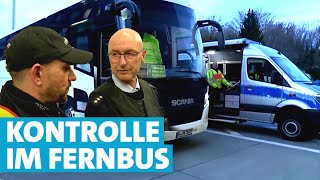 Wie die Polizei Fernbusse kontrolliert [upl. by Pilloff]