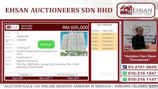 PROPERTY AUCTION SALE VIA ONLINE BIDDING AMBANK M BERHAD  AMBANK ISLAMIC BERHAD [upl. by Bobette222]