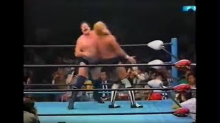 Stan Hansen vs Dan Spivey 1992 04 02 [upl. by Crain858]