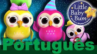 Uma Velha Coruja Sábia  Canções infantis  LittleBabyBum [upl. by Cutlip]