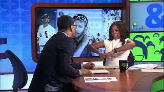 Michael Smith Throws Stack of Papers at Jemele And Then 🤣 [upl. by Oremar]