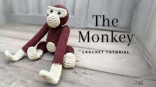 The Monkey  Kay Bojesen Monkey Amigurumi Crochet Tutorial [upl. by Notled]