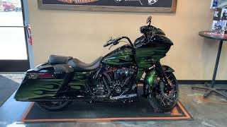 NEW 2022 HarleyDavidson CVO Road Glide in Envious Green FadeFLTRXSE [upl. by Euqnom67]