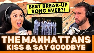 THESE OUTFITS ARE CRAZY 😂 First Time Hearing The Manhattans  Kiss and Say Goodbye Reaction [upl. by Rudolph]