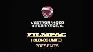 Vestron Video International with Filmpac Holdings Limited presents logo EXTREMELY RARE 1988 [upl. by Neyuq]