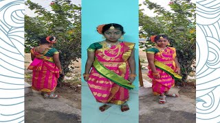 Tamilfolk song Dr Vijayalakshmi Navaneethakrishnan for pongal sing 5th std girlsyuvasri princess [upl. by Aiet]