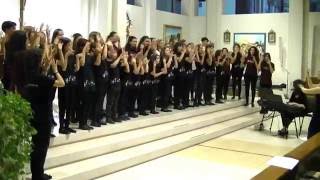 Blu M Lanaro cantata e segnata in Lis  Decennale del Coro di Voci Bianche Voces Angelorum [upl. by Oer]