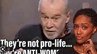 FIRST TIME REACTING TO  GEORGE CARLIN quotORTION AND THE SANCTITY OF LIFEquot REACTION [upl. by Efthim951]